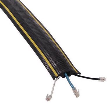 [A227840] Kabeldoorvoer 3m/14mm Zwart/geel