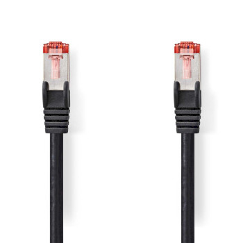 [CCGP85221BK300] Nedis CCGP85221BK300 CAT6 Netwerkkabel S/FTP RJ45 30m LSZH Zwart