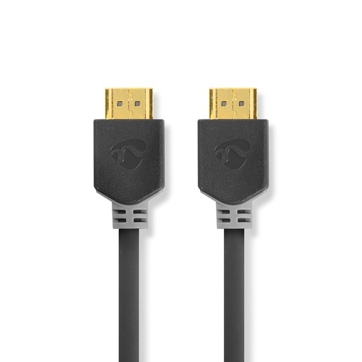[CVBW34000AT75] Nedis CVBW34000AT75 High Speed ​​HDMI Cable with Ethernet Gold plated HDMI 2.0 7.5m Black