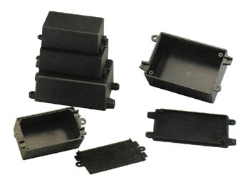 [G1017] Velleman behuizing ABS met montagegaten Zwart - 72x44x24mm - G1017