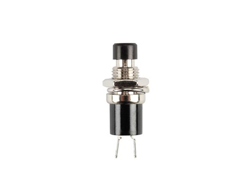 [R1829B/B] Velleman R1829B/B Drukschakelaar on-(off) Zwart 