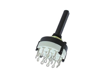 [8404-4] Velleman Commutateur rotatif 4p 3 positions Connexion à souder - 8404-4