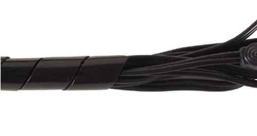 [SW16B] kabelspiraal 10m / ø15mm (zwart)