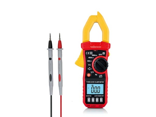 [DCM140] Velleman Digital Current Clamp up to 600A current, 600V voltage - DCM140