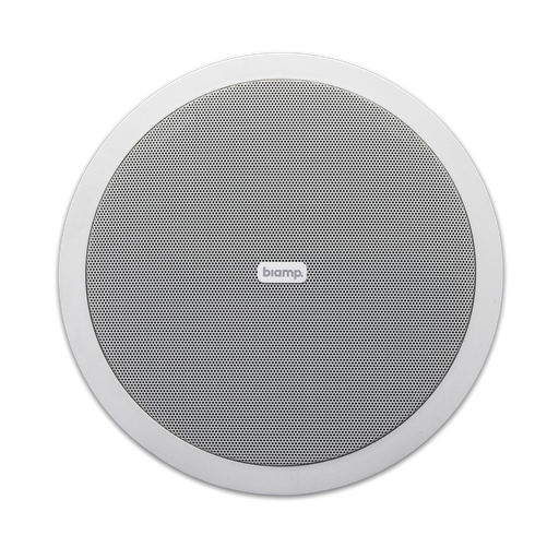 [911.1583.900] Biamp - CMSUB8 - Dubbele spoel Inbouw Subwoofer 2x 80W @ 8Ω Wit 