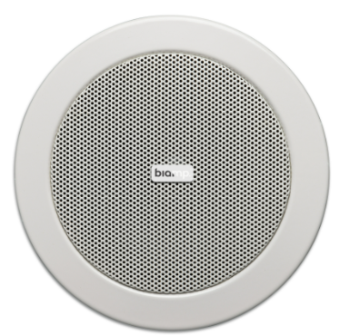 [911.1548.900] Biamp 2-Way Built-in Speaker 70/100V 30W@16Ω White - CM4T