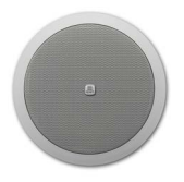 [911.1556.900] Biamp 2-Way Built-in Speaker 70/100V 60W@16Ω White - CM6T