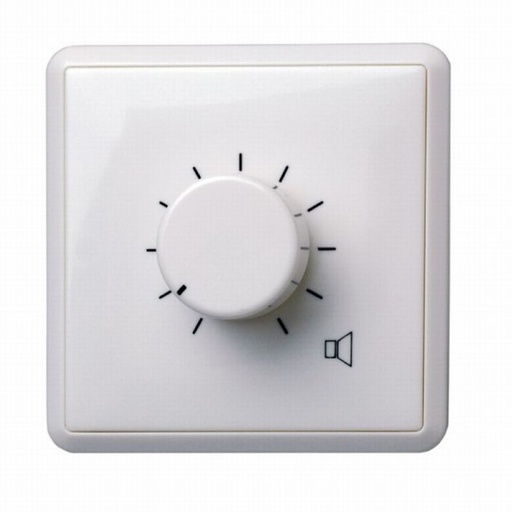[911.1625.900] Biamp - E-VOL60 - Wandpaneel Volume Reglaar 60W 100V 