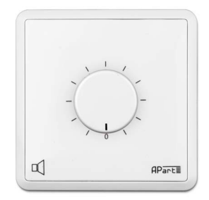 [911.1623.900] Biamp - E-VOL20 - Wandpaneel Volume Reglaar 20W 100V 