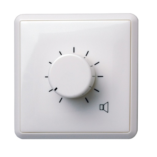 [911.1622.900] Biamp - E-VOL120 - Wandpaneel Volume Reglaar 120W 100V 