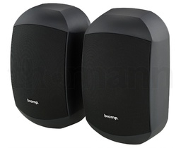 [911.0643.900] Biamp Desono 6.5" design surface mount 100V loudspeaker (per paar - black) MASK6CT-B