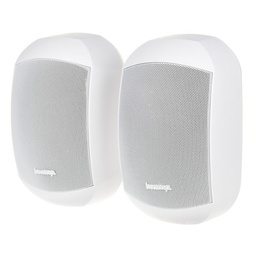 [911.0644.900] Biamp Desono 6.5" design surface mount 100V loudspeaker (per paar - white) MASK6CT-W