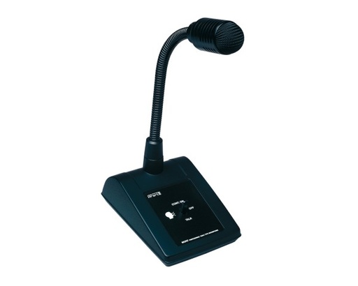 [911.0665.900] Biamp - MICPAT-D - All Call Dynamische Paging-microfoon DIN5 