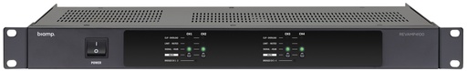 [912.0655.900] Biamp 19" 4-channel Power Amplifier 100/50W 4/8Ω - REVAMP4100