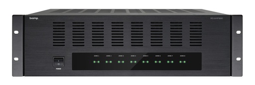 [912.1468.900] Biamp 19" 16 Channel Power Amplifier 80/40W 4/8Ω - REVAMP1680