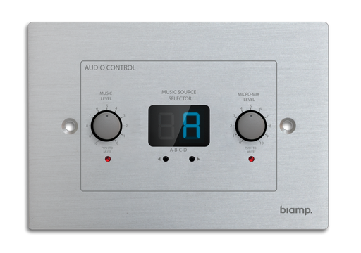 [911.1514.900] Biamp Wall Panel Volume Control for ZONE4 - ZONE4R