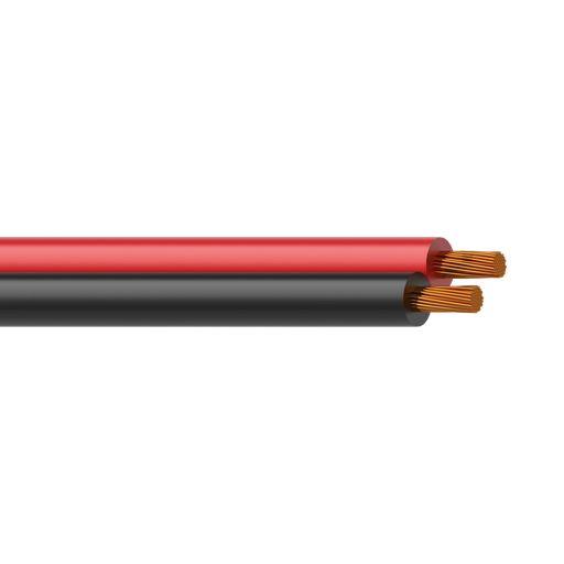 [ALS25/1] Procab ALS25/1 Luidsprekerkabel 2 x 2,5 mm² 13 AWG CCA 100m Zwart/Rood