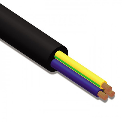 [PC3G15/1] Procab Stroomkabel op rol 100m 16 AWG Zwart - pc3g15/1