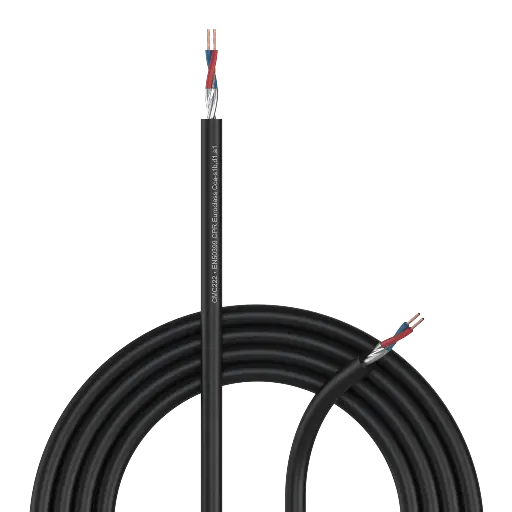 [CMC222-CCA/1] Câble microphone symétrique Procab CMC222-CCA/1 flex 2x 0,34 mm² 22 AWG bobine 100 m noir