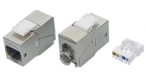 [VCK526A/S] Procab keystone Cat6A shielded RJ45 adapter VCK526A/S 