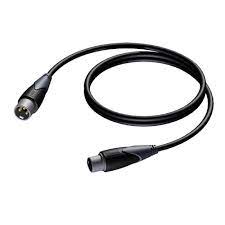 [CLA901/10] Procab CLA901/10 3-pin XLR Cable 10m Male - Female Black