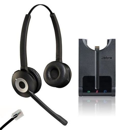 [920-29-508-101] Casque sans fil Jabra Pro 920 Duo noir