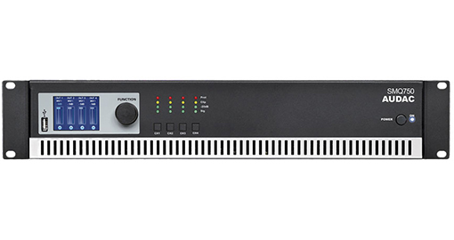 [SMQ750] Audac quad-channel power amplifier 4 x 750W - SMQ750 