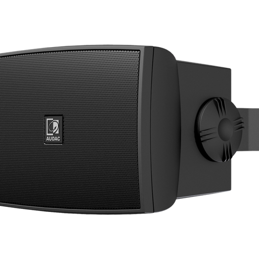 [WX302MK2/OB] Audac 2-Way Outdoor Wall Speaker 8Ω 3" Black - Per pair - WX302MK2/OB