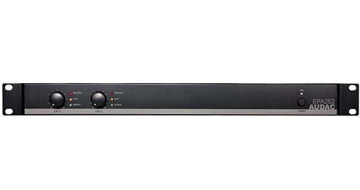 [EPA252] Audac Amplificateur Classe D double canal 2 x 250W - EPA252