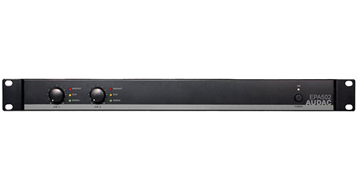 [EPA502] Audac Dual-channel Class-D amplifier 2 x 500W - EPA502 