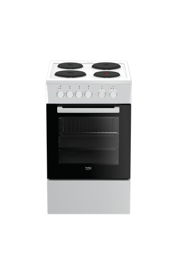 [7786987643] Beko FSS56000GW Elektrisch fornuis 50x60cm 60l Wit