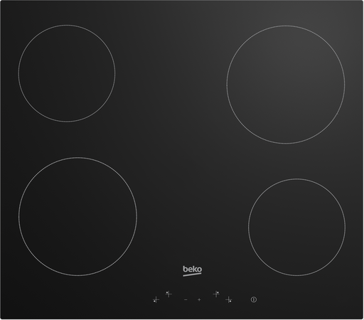[7756287612] Beko HIC64400E Hob Vitroceramic 60cm