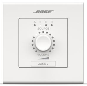 [808930-2210] Bose ControlCenter CC-3D Digitaal Wandpaneel 4 Bronnen Wit