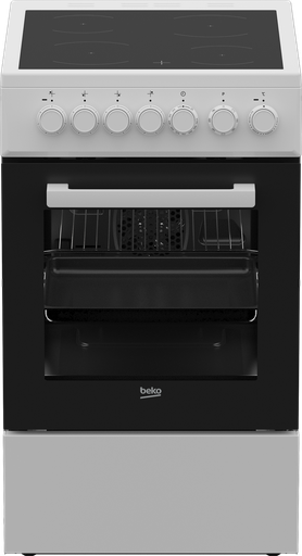 [7786988609] Beko FSM57100GW keramisch Fornuis A-label 50cm wit
