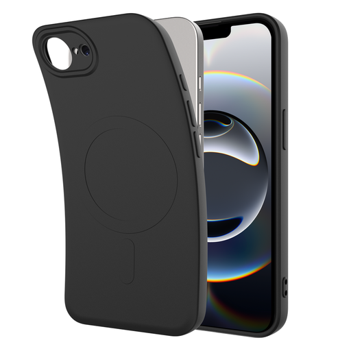 [8506610] Just In Case 8506610 Premuim Liquid Color TPU Case Black