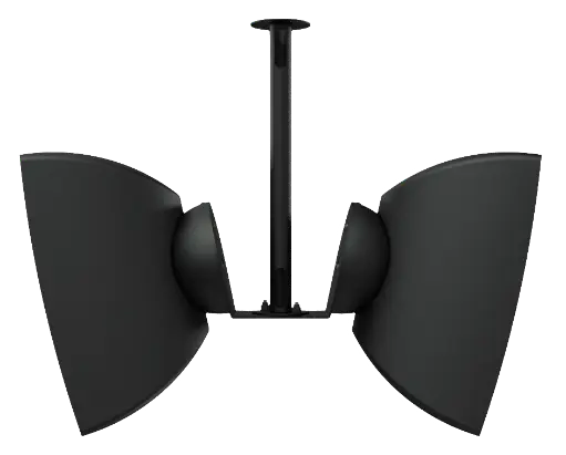 [CMA162M/B] Audac CMA162M/B Cluster montageset voor 2x ATEO6M speaker Zwart