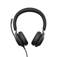 [24189-999-799] Jabra 24189-999-799 Evolve2 40 Headset Wired MS Teams Black