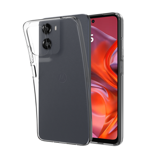 [8505651] Just in Case 8505651 Soft TPU Case Motorola Moto E15 Transparent
