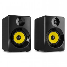 [SMN30B] Vonyx SMN30B Active Studio Monitor 3" Pair 60W Black/Yellow