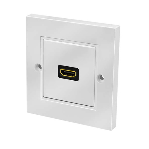[AH0017] Prise murale HDMI LogiLink AH0017 1 port HDMI haute vitesse Blanc