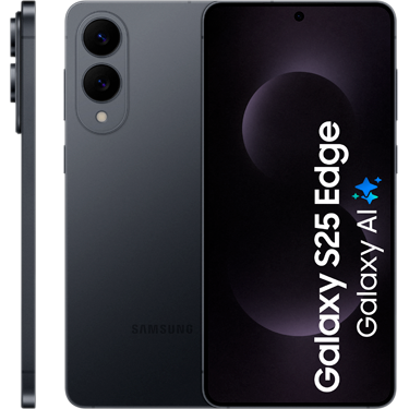 [64641219] Samsung S25 Edge 256GB Titanium Jetblack (PX)