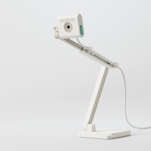 [OKIOCAMS2] Caméra de documents Okiolabs Okiocam S2 avec microphone 1440p Blanc