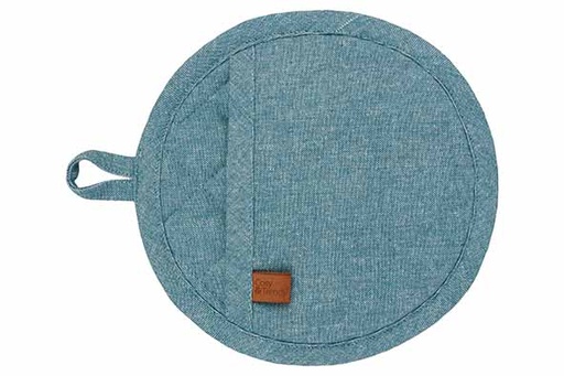 [5453103] Tissu manique confortable et tendance 20 cm (∅) coton/polyester vert