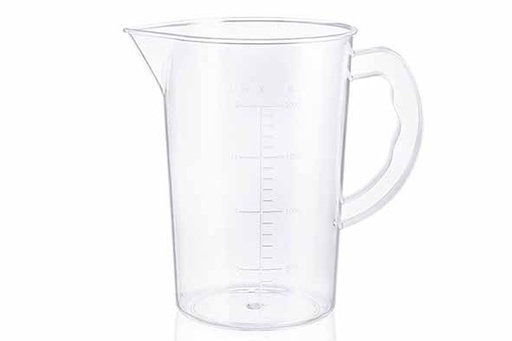 [A2365] Araven A2365 Maatbeker 14,7(Ø)x21,5cm 2l Polypropyleen Transparant
