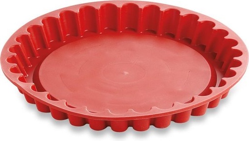 [4044935012680] Moule à gâteau flexible Dr. Oetker Ø 28 cm en silicone rouge