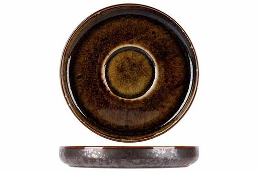 [5699023] Cosy & Trendy 5699023 Elements Underbag 11(Ø)x1.6cm Porcelaine Marron