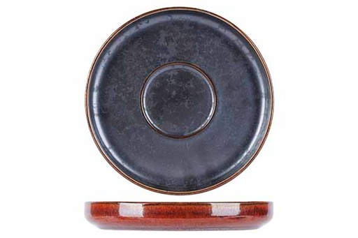 [5697023] Cosy & Trendy 5697023 Elements Underbag 11(Ø)x1.6cm Porcelain Black