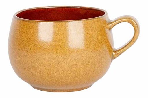 [5698020] Cosy & Trendy 5698020 Espressotas Elements 8.4(Ø)x6.8cm 32cl Porselein Rood