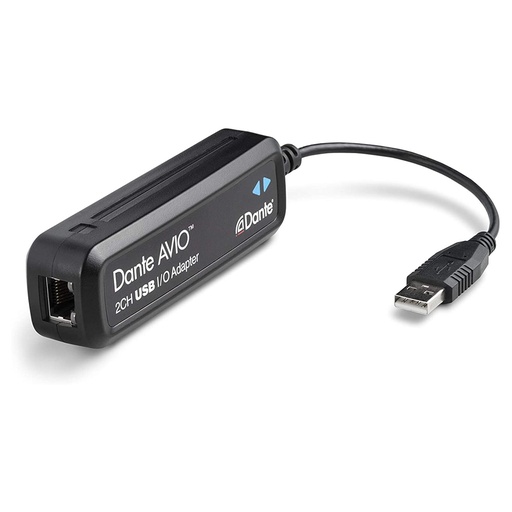 [ADP-USB-AU-2X2] Audinate Dante AVIO - USB PC 2x2 Adapter ADP-USB AU 2x2