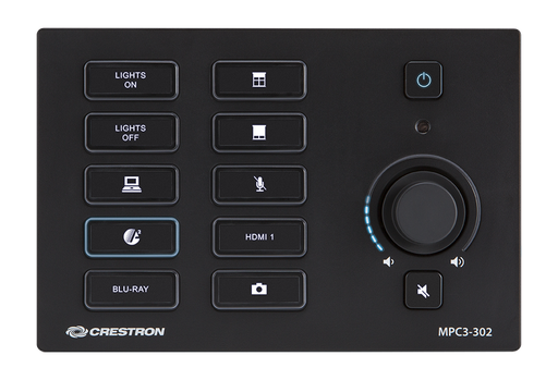 [MPC3-302-B] Contrôleur de présentation multimédia Crestron MPC3-302-B série 3, noir